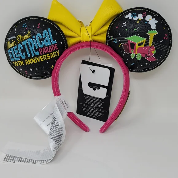 Disney Parks Loungefly Main Street Electrical Parade 50th Anniversary Mickey Ear